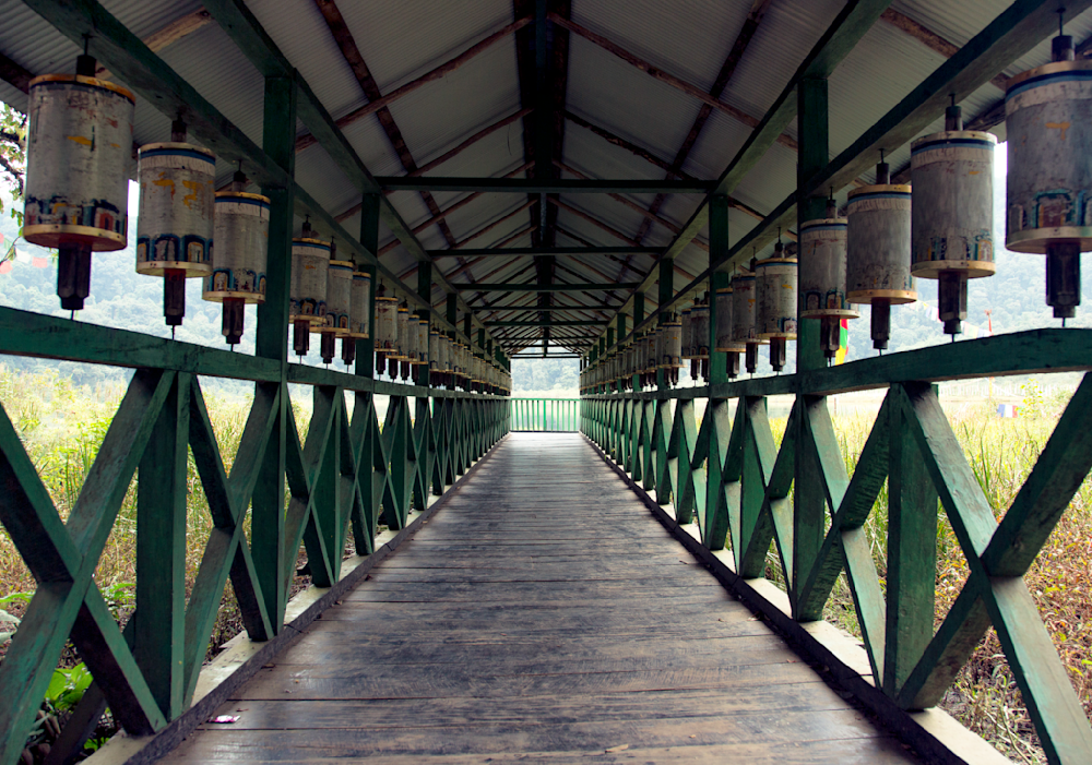 On The Lake: Khecheopalri Monastery Sikkim Photography Art | Husein Latif