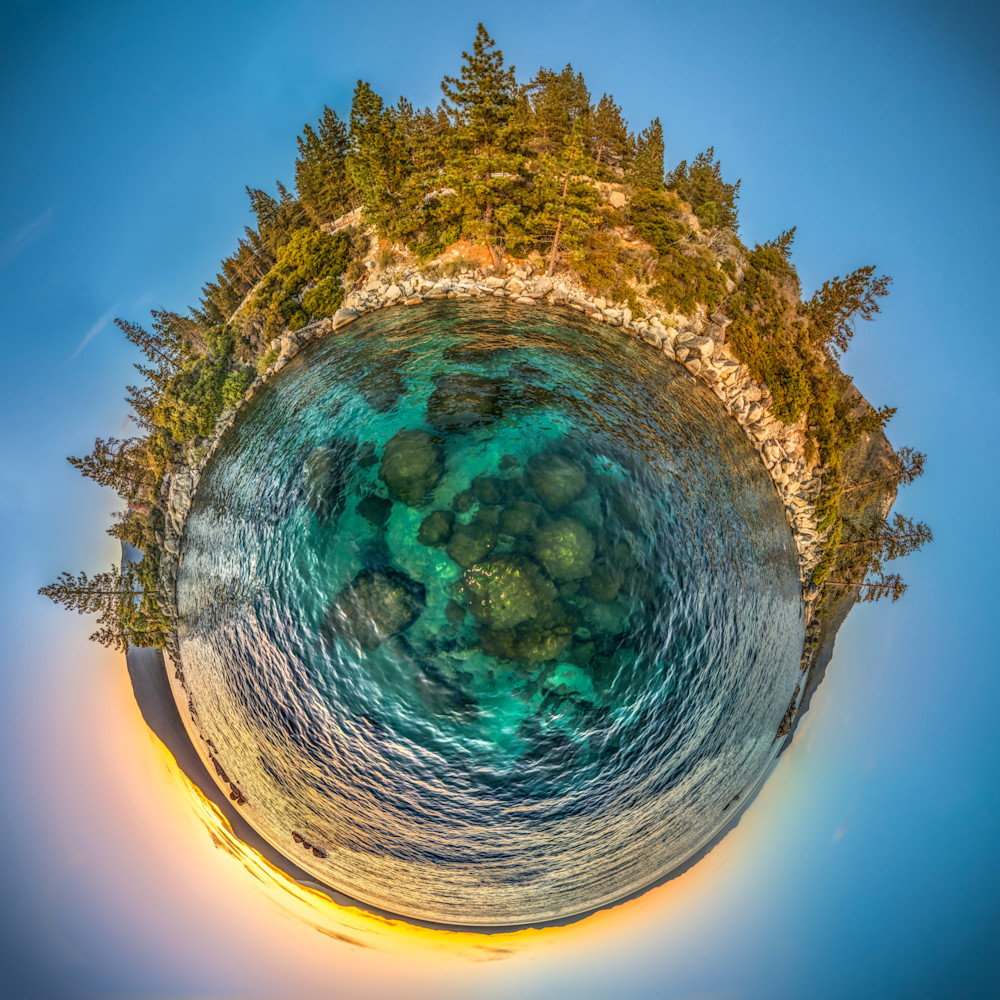 Tahoe Tiny Planet 2