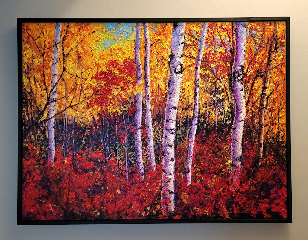Birches In Autum Art | Bill Sarnowski Fine Art