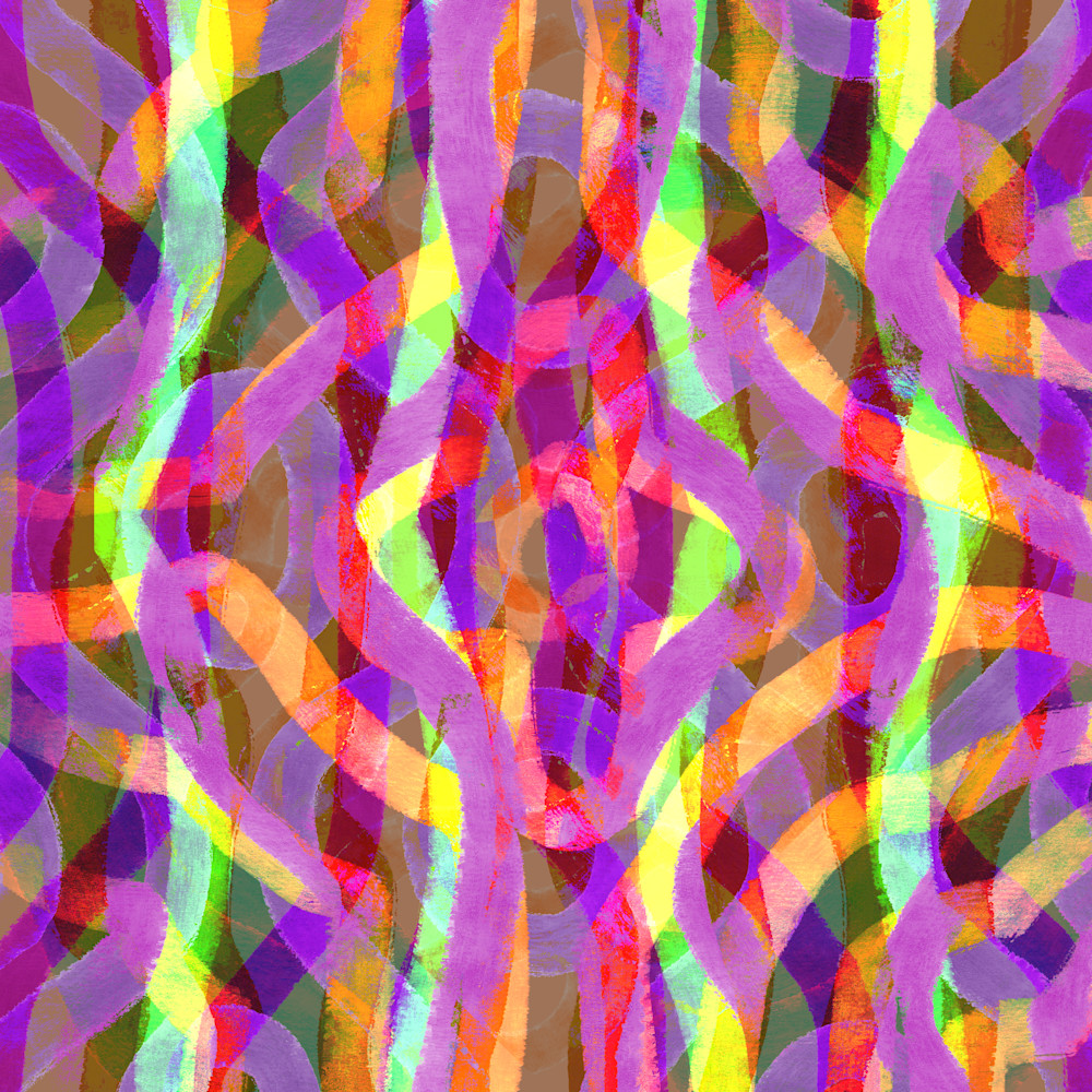 Long Jacket - Cake Song-Inspired Contemporary Painting