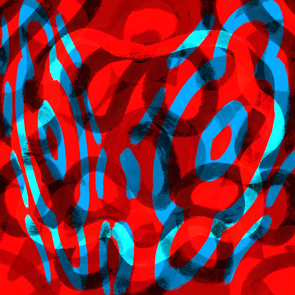 Cigarettes & Alcohol Oasis Art Print | Abstract Music-Inspired Giclee