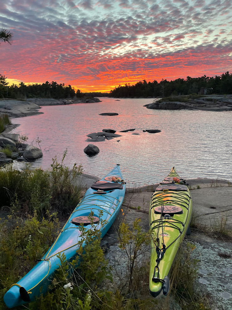 Morning Kayak Photography Art | Floegel Artworks