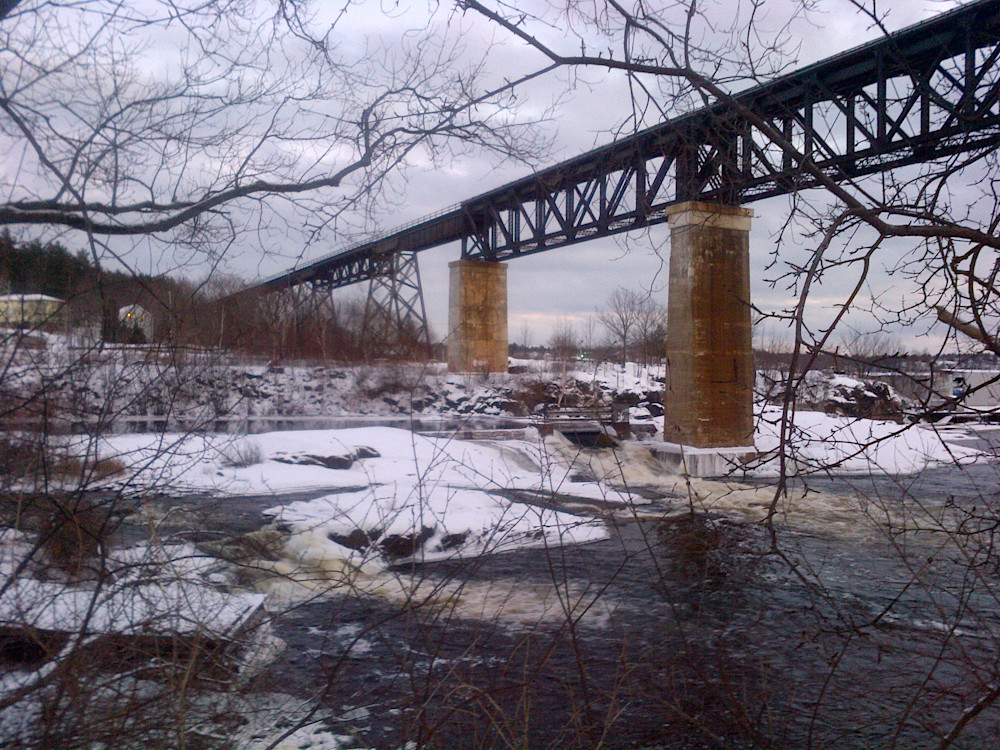 Trestle In Winter Photography Art | Floegel Artworks