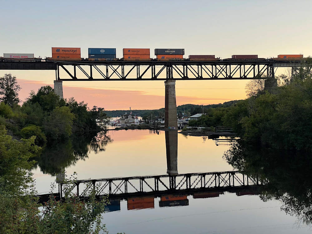 Trestle Train Photography Art | Floegel Artworks