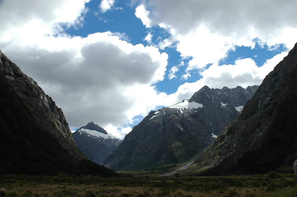 Clouds In Nz Mountains Photography Art | Floegel Artworks