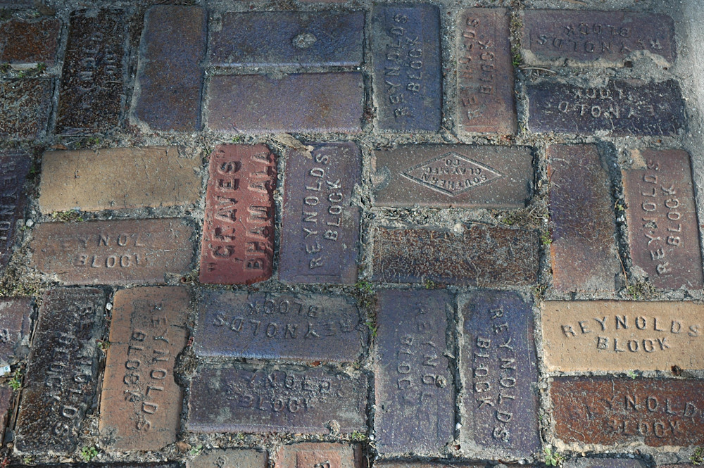 Patterned Bricks Photography Art | Floegel Artworks