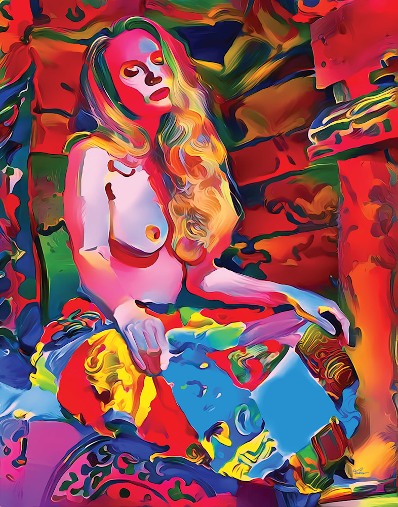 Hippie Chick Art | Art of Van Evan Fuller