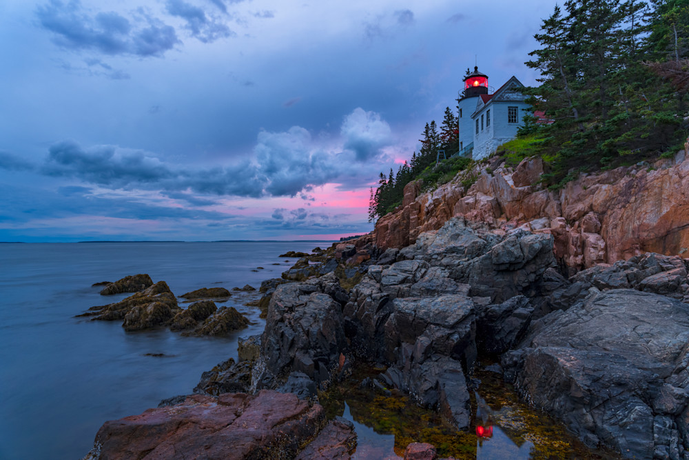 Before the Storm - Bass Harbor Lighthouse Photography