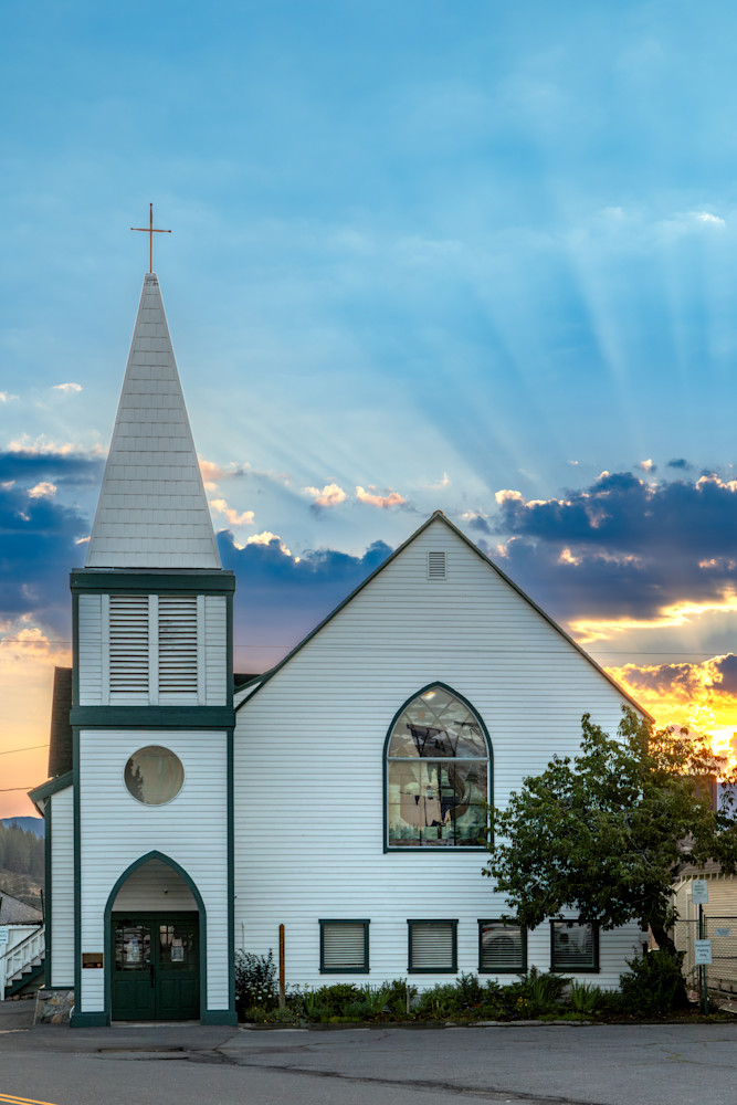 Church in Downtown Truckee 2