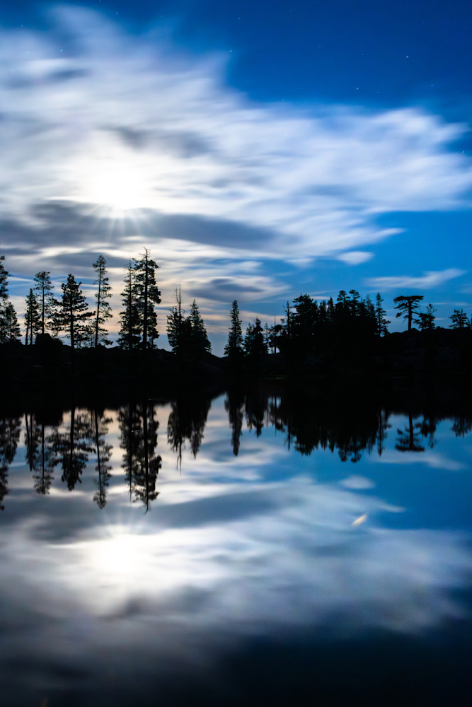 Flora Lake at Night