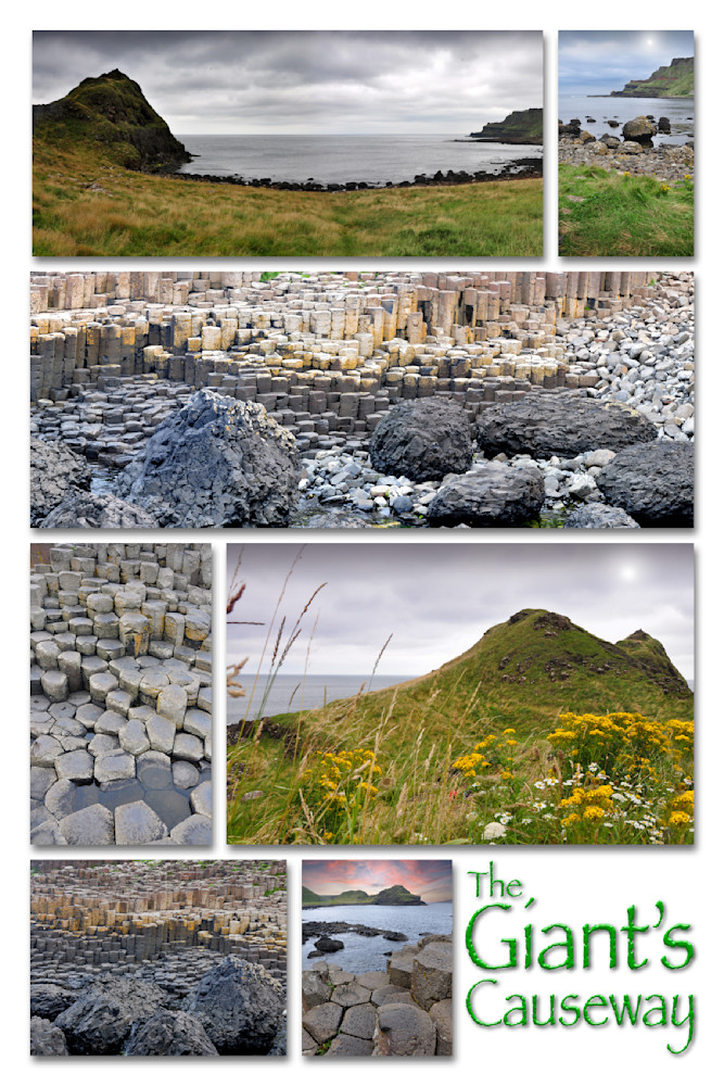 The Giant's Causeway (White) Art | tommurray