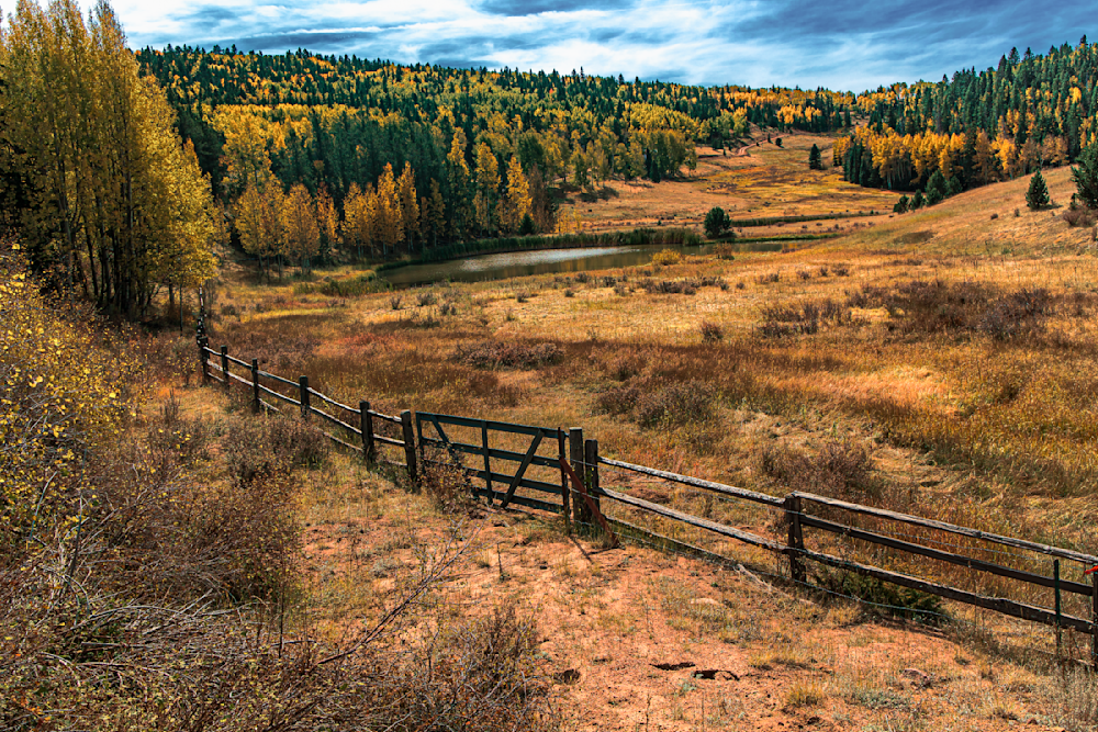Autumn Serenity - Tranquil Colorado Landscape Photography