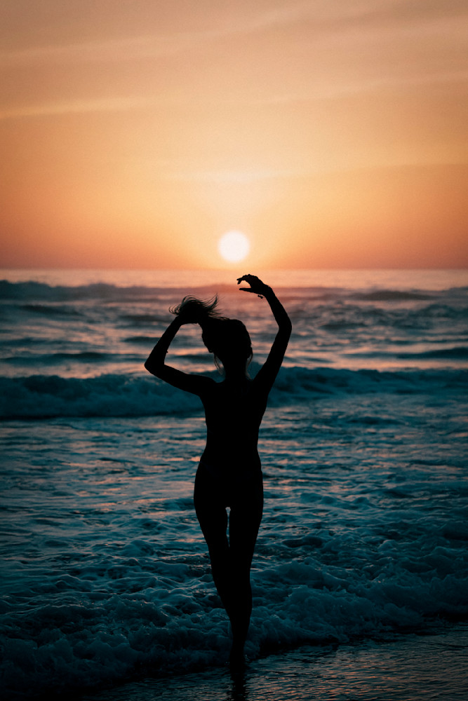 Sun Down, Hair Up Photography Art | Nick Isabella Gallery