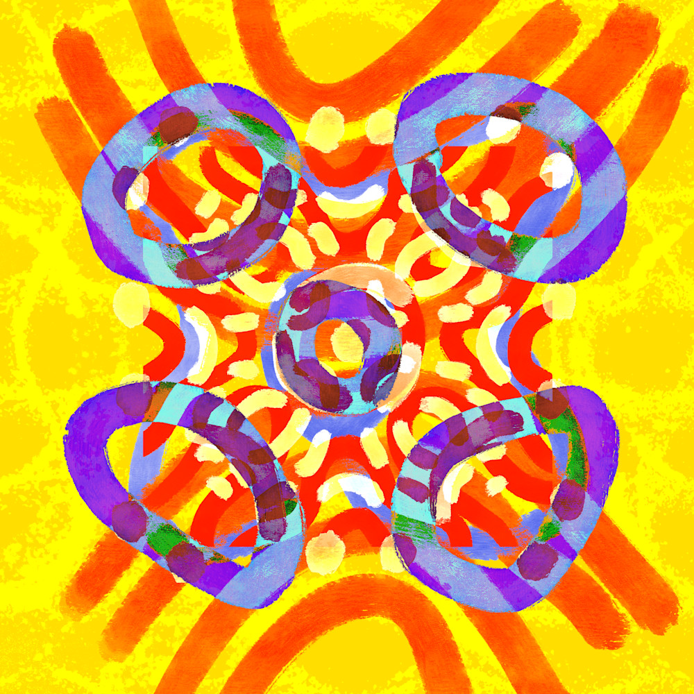 Praise You - Fatboy Slim Song-Inspired Contemporary Painting