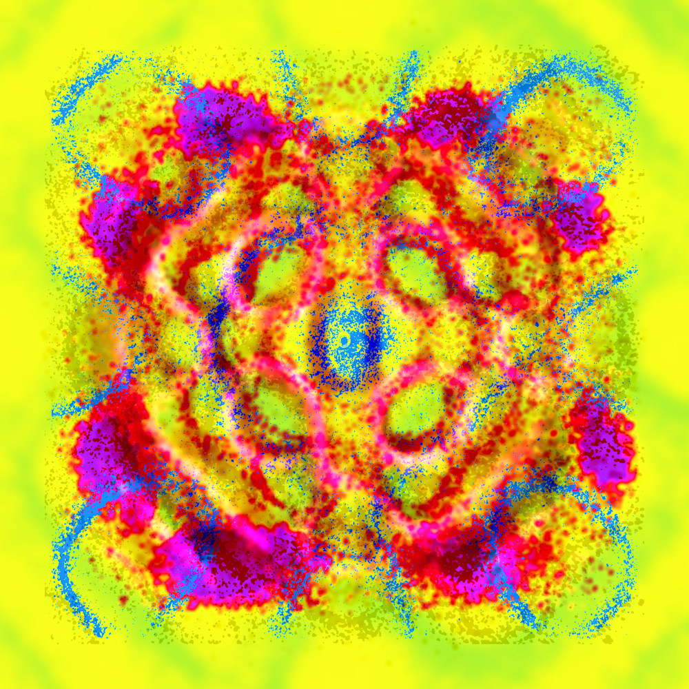 Amiga Da Minha Mulher - Seu Jorge Song-Inspired Contemporary Painting (VibraVisions)