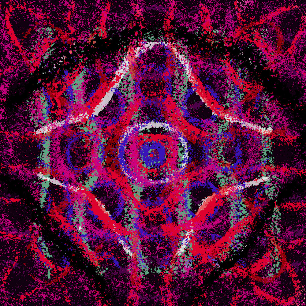 No More I Love You's - Annie Lennox Song-Inspired Contemporary Painting (VibraVisions)