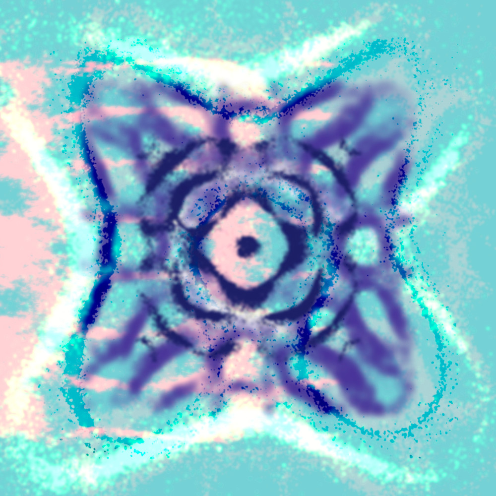 Cucurrucucu Paloma - Caetano Veloso Song-Inspired Contemporary Painting (VibraVisions)