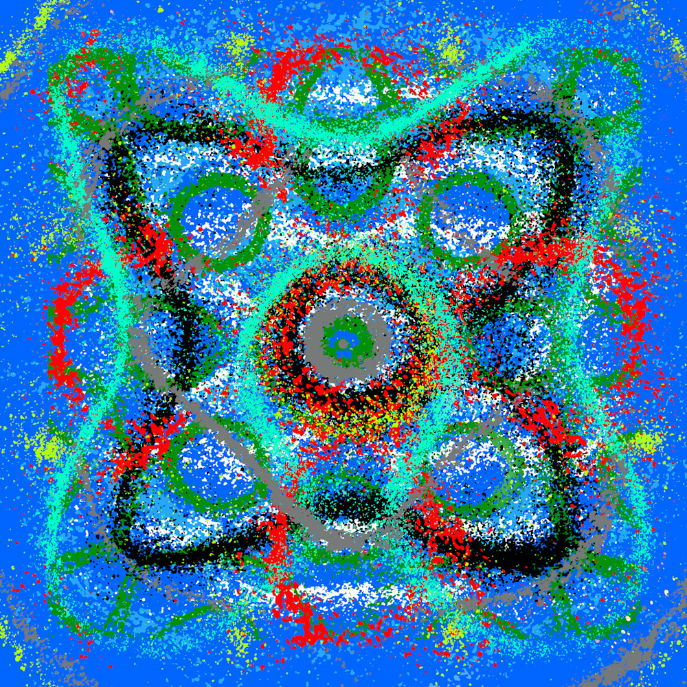 El Condor Pasa - Los Incas Song-Inspired Contemporary Painting (VibraVisions)