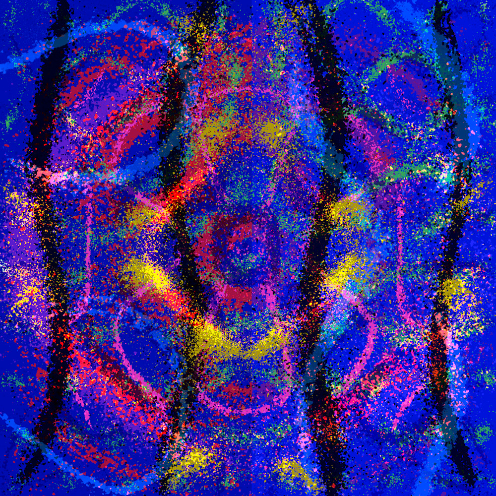 Esta Cobardia - Chiquetete Song-Inspired Contemporary Painting (VibraVisions)