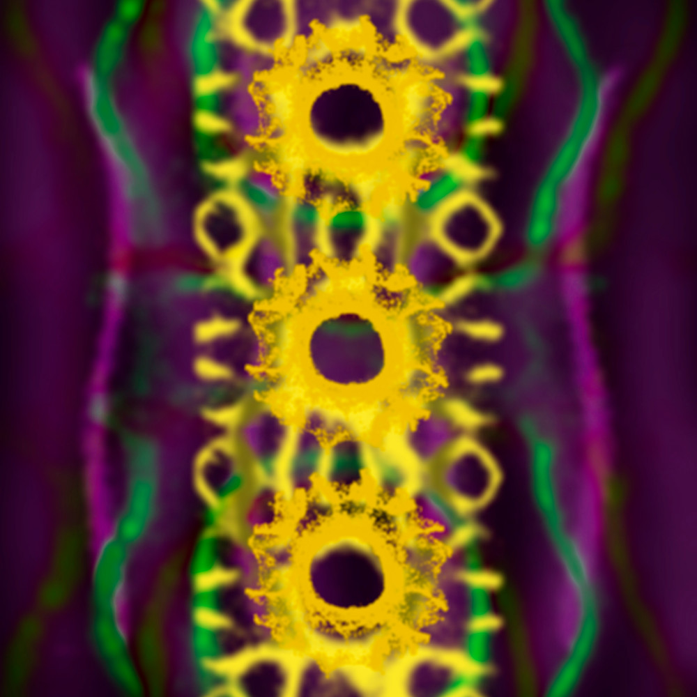 Flowers - Miley Cyrus Song-Inspired Contemporary Painting (VibraVisions)