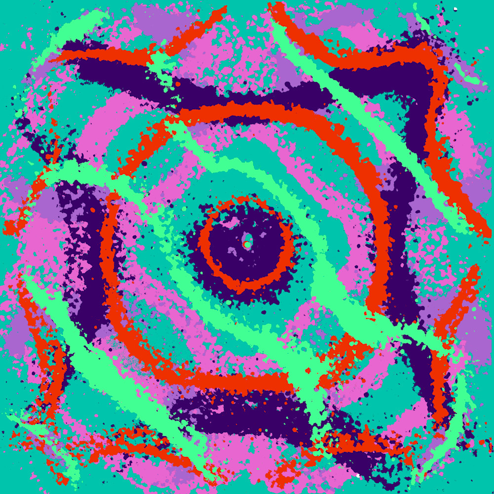 I Know The End - Phoebe Bridgers Song-Inspired Contemporary Painting (VibraVisions)