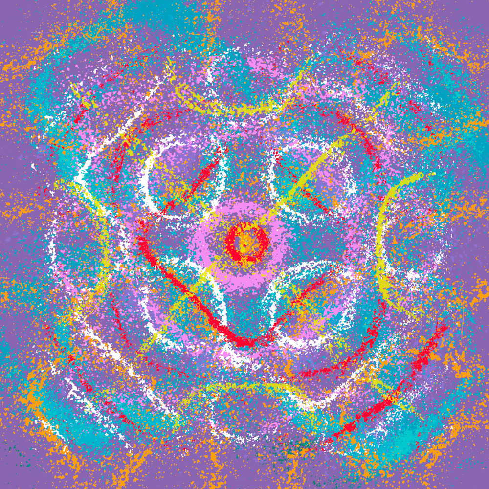 Its Beginning To Look A Lot Like Christmas - Michael Buble Song-Inspired Contemporary Painting (VibraVisions)