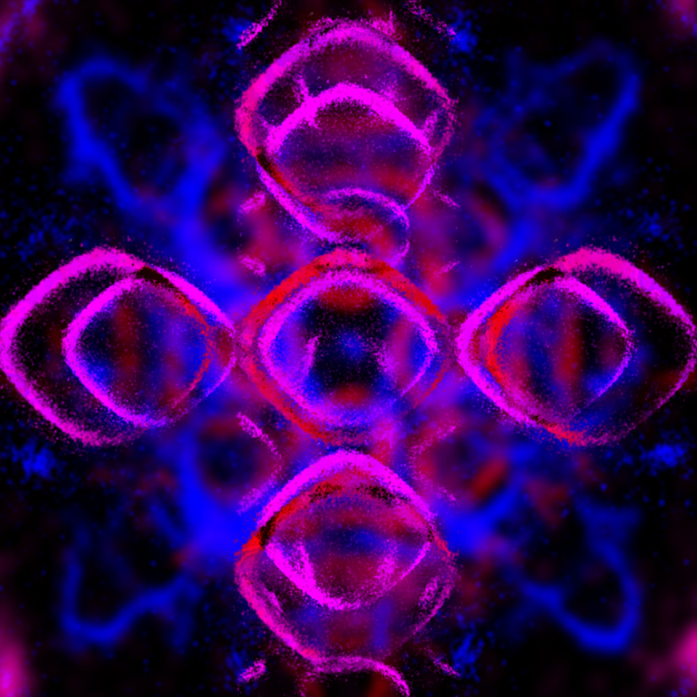 Hypnotized (Club Dub Mix) - Purple Disco Machine and Sophie and the Giants Song-Inspired Contemporary Painting (VibraVisions)