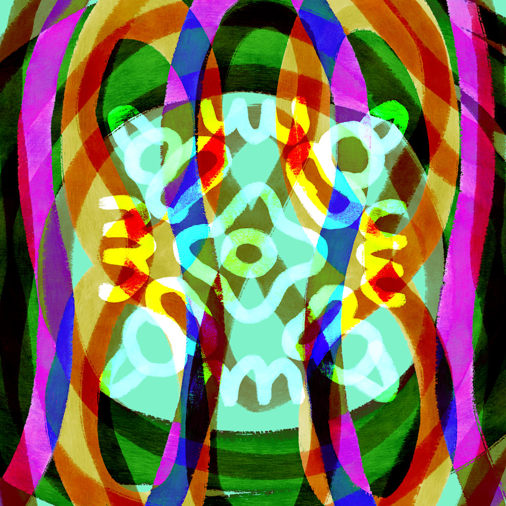 Hit Me (Gimme Tha Power 2) - Molotov (Album "Dance and Dense Denso" - 2003) Song-Inspired Contemporary Painting 