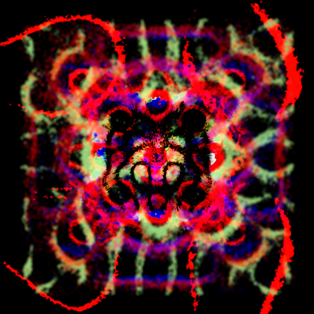 Yo Soy El Problema - Carolina Durante Song-Inspired Contemporary Painting (VibraVisions)