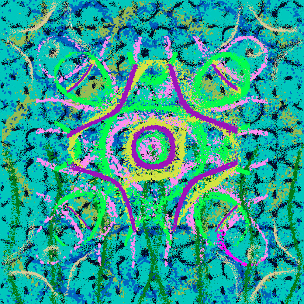 Lima - Rollin Thorne Song-Inspired Contemporary Painting (VibraVisions)