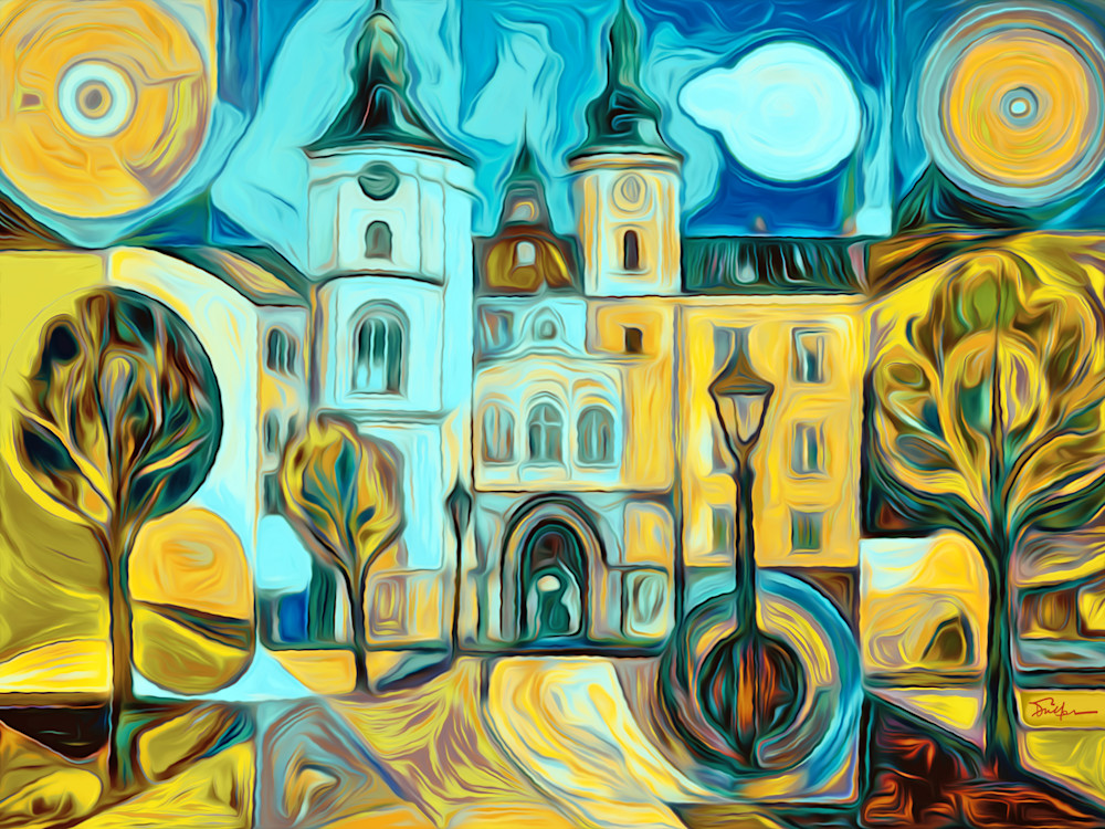 Yellow Bedlam Art | Art of Van Evan Fuller