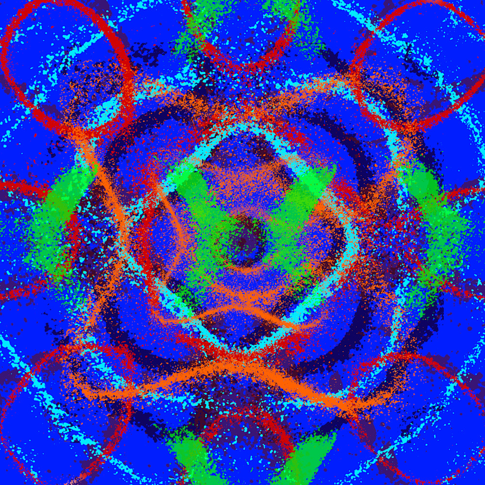 Nunca Pense Llorar - Rossy War Song-Inspired Contemporary Painting (VibraVisions)