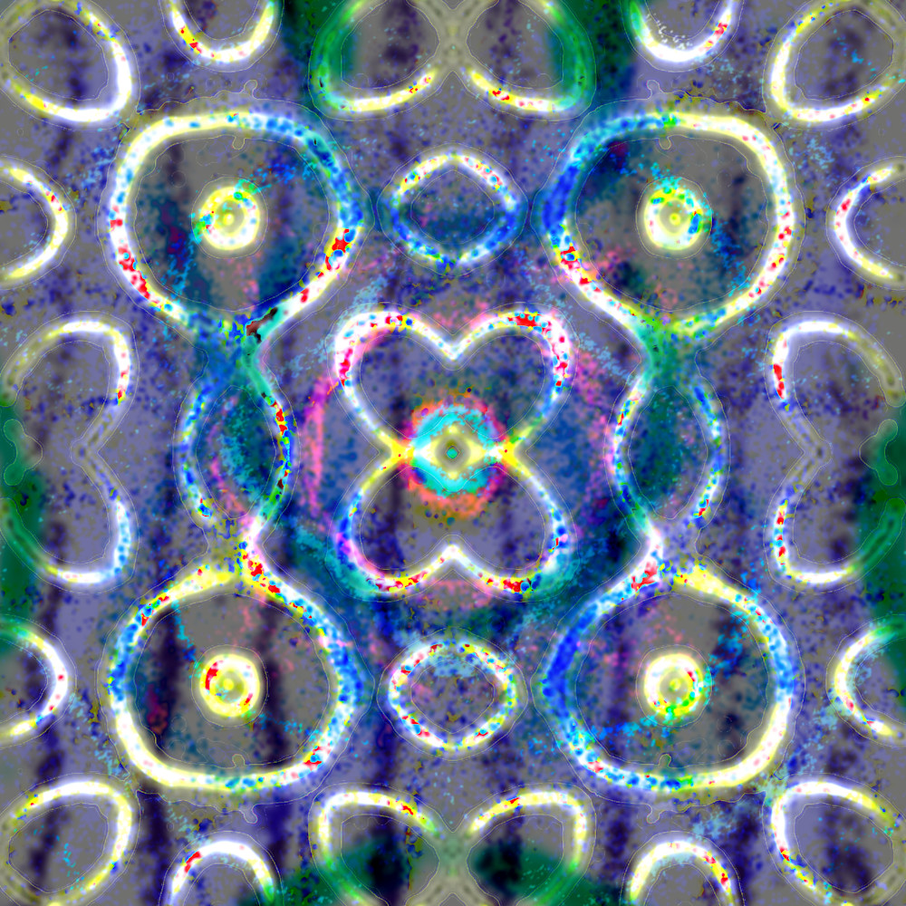 Over the Hills and Far Away - Led Zeppelin Song-Inspired Contemporary Painting (VibraVisions)