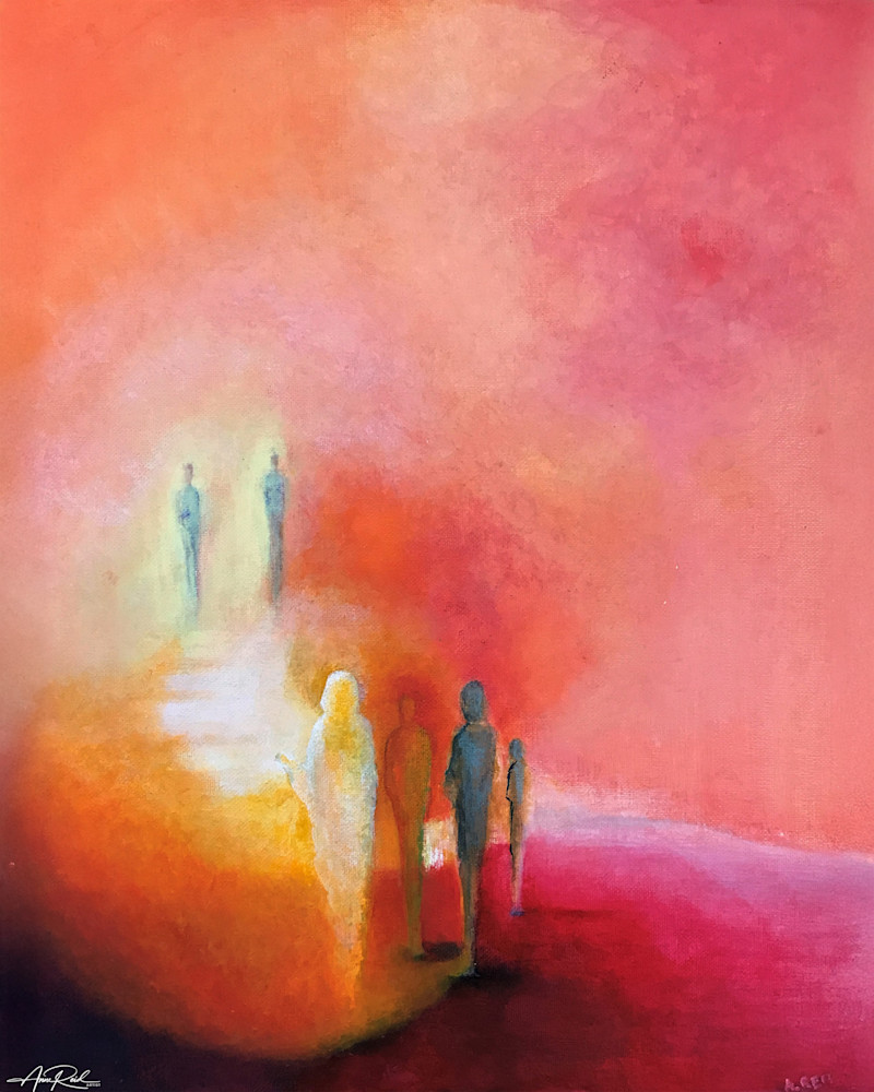 Transfiguration - Abstract Prophetic Fine Art Print | Anne Reid Artist