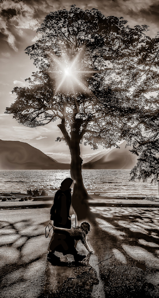 Lake Crescent I Phone 01 B W Photography Art | Jeffrey Eichen