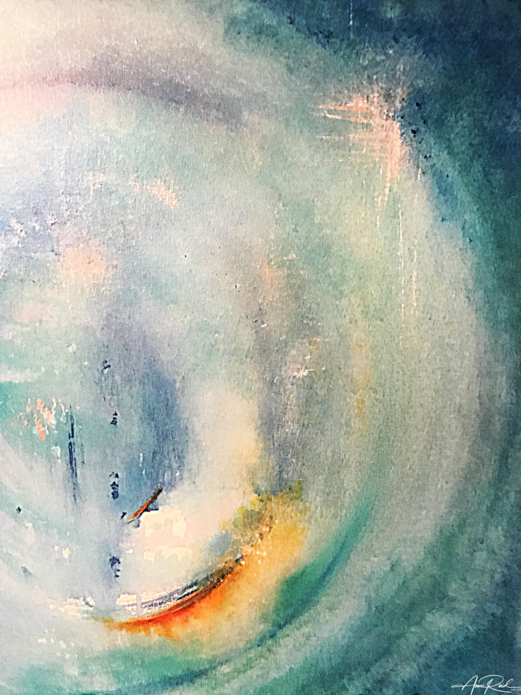 Advent 9 - Abstract Prophetic Fine Art Print | Anne Reid Artist