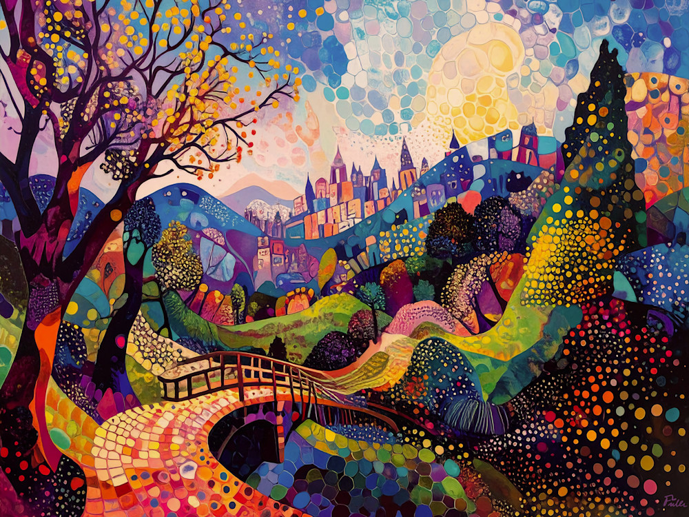 Dotscape 2 Art | Art of Van Evan Fuller