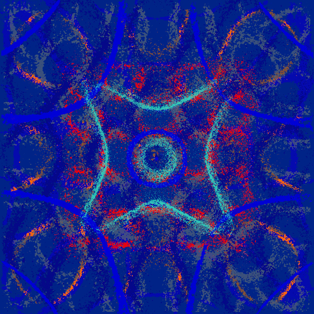 Quedate - Zen Song-Inspired Contemporary Painting (VibraVisions)