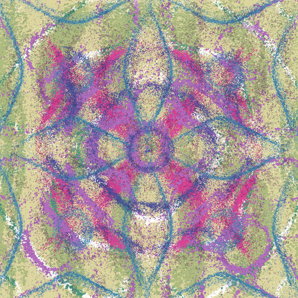 Tu Me Dejaste De Querer - C Tangana Song-Inspired Contemporary Painting (VibraVisions)