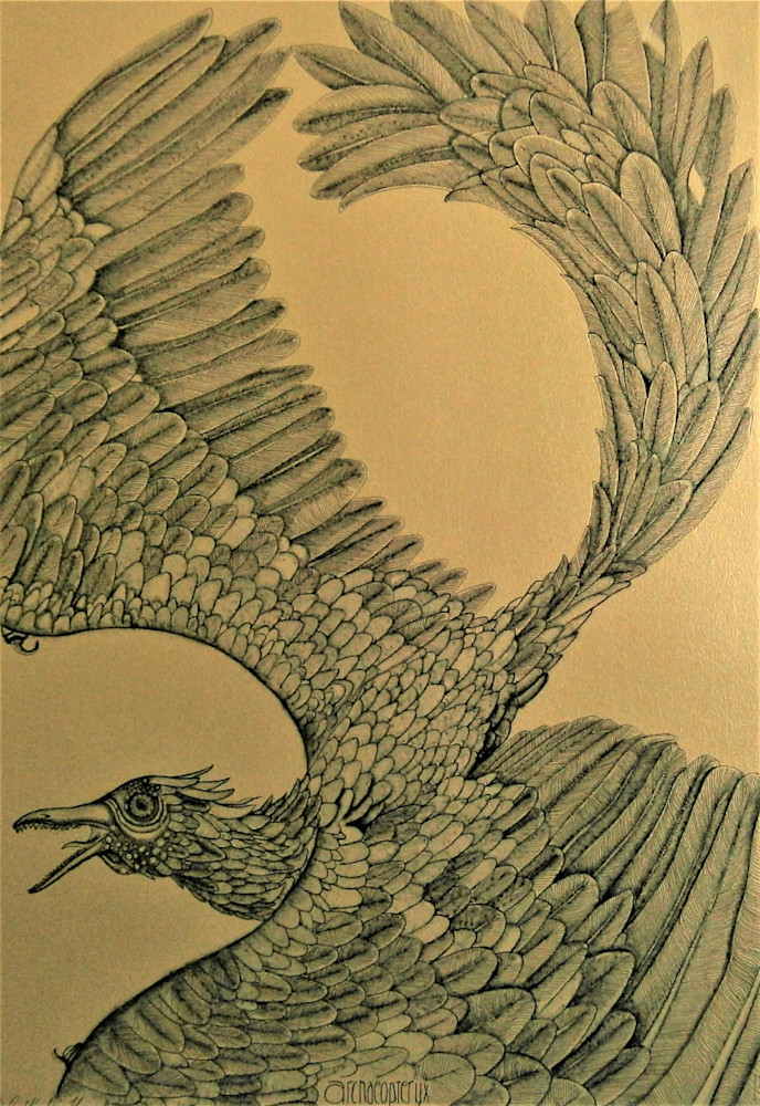 Archaeopteryx Art | Fine Art by Balkishan Jhumat