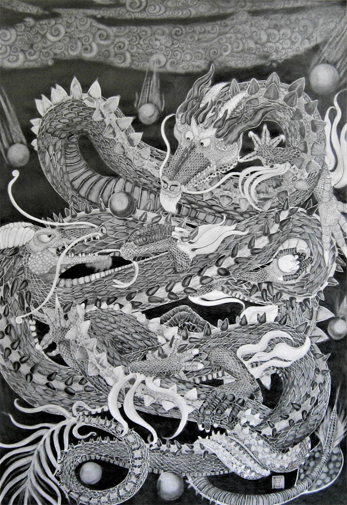 Pearls Of Wisdom Art | Fine Art by Balkishan Jhumat