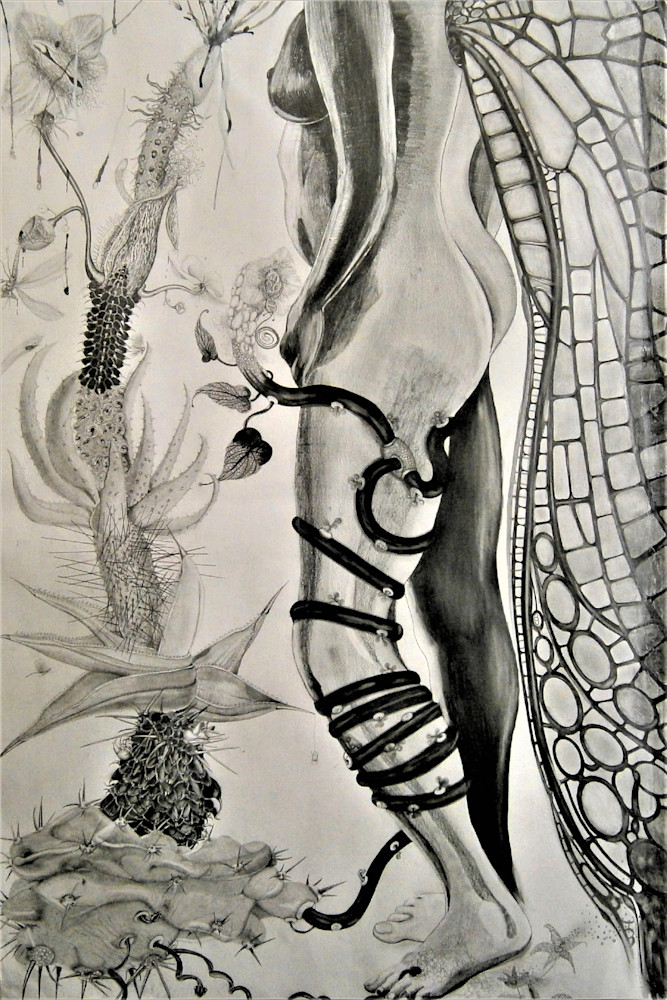 Imaginary Plants Have Feelings Too Art | Fine Art by Balkishan Jhumat