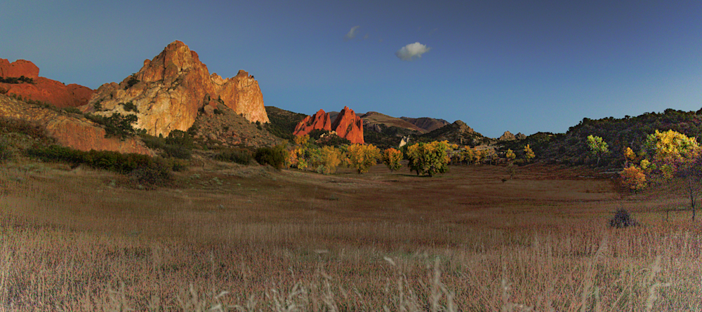 Garden Valley Autumn - Panoramic Colorado Landscape Photography