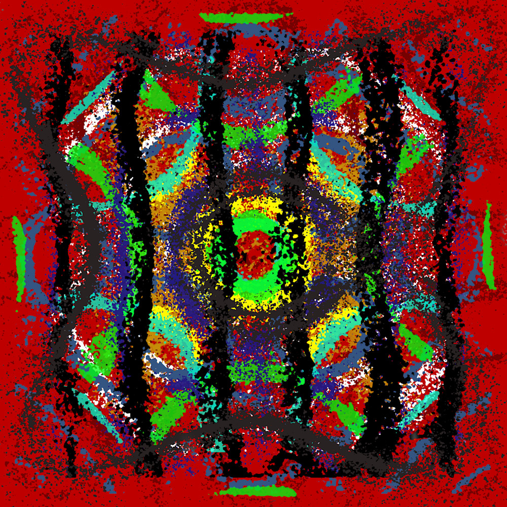 Stone Cold Crazy - Queen Song-Inspired Contemporary Painting (VibraVisions)