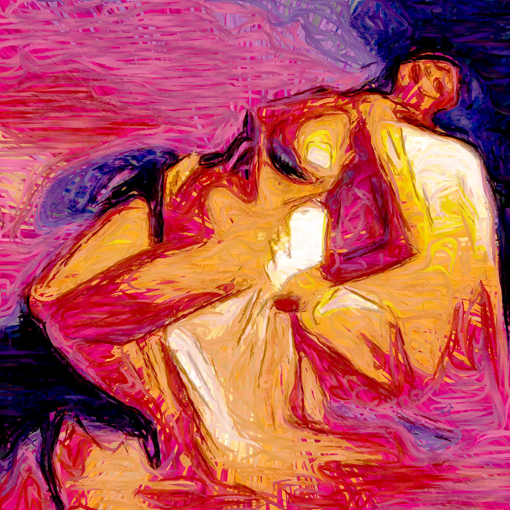 Rough Orange Nap Art | Art of Van Evan Fuller