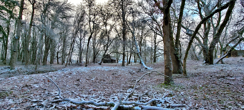 Dickie Prarie Barn Winter Oregon Photography Art | InYourBackyard