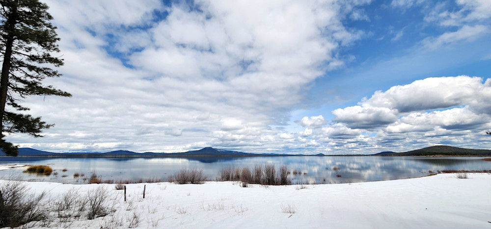 Wickiup Reservoir Winter Reflections Photography Art | InYourBackyard