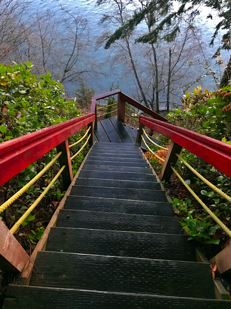 Whidbey Island   Stairway To The Sound Photography Art | InYourBackyard