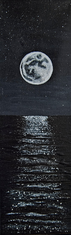 Night Moon 1 Art | Allyson J Thomas Art