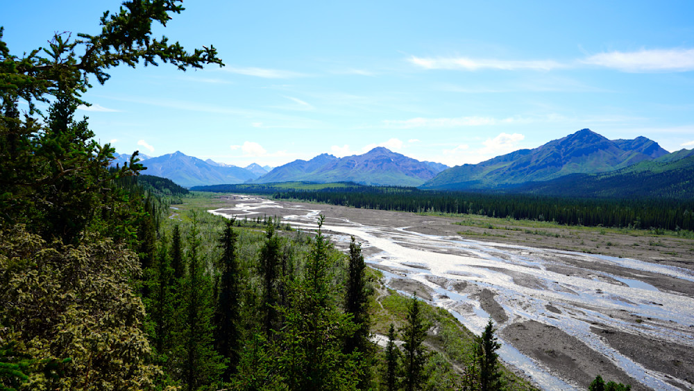 Alaska Braided Toklat River   Denali National Park Photography Art | InYourBackyard